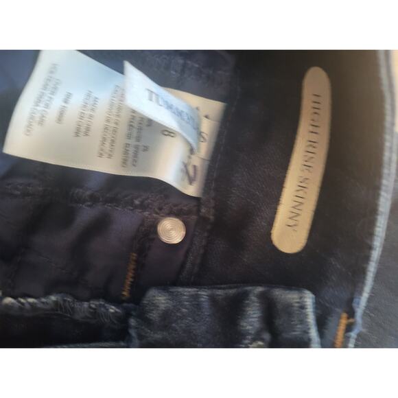 Seven7 Women Jeans Tummyless High Rise Skinny Sz 8 - Picture 7 of 8